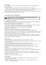 Предварительный просмотр 12 страницы Ribiland ESS2504 User And Maintenance Manual