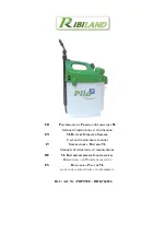 Ribiland PRP050E User And Maintenance Manual preview