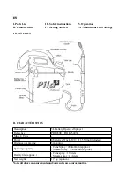 Preview for 10 page of Ribiland PRP050E User And Maintenance Manual