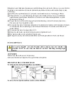 Preview for 26 page of Ribiland PRP050E User And Maintenance Manual