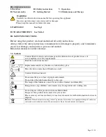 Preview for 12 page of Ribimex 160106 Instruction And Maintenance Manual