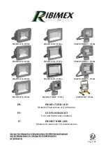 Preview for 1 page of Ribimex 199076 User And Maintenance Manual