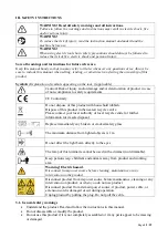 Preview for 12 page of Ribimex 199076 User And Maintenance Manual