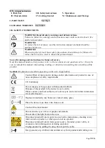 Preview for 8 page of Ribimex 199346 User And Maintenance Manual