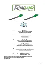 Preview for 1 page of Ribimex 210106 User And Maintenance Manual