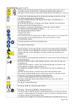 Preview for 47 page of Ribimex 210106 User And Maintenance Manual