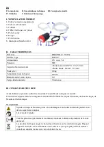 Preview for 2 page of Ribimex 510761 User And Maintenance Manual