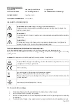 Предварительный просмотр 8 страницы Ribimex 511736 User And Maintenance Manual