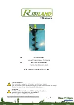 Ribimex 514291 User And Maintenance Manual предпросмотр