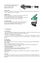 Preview for 8 page of Ribimex 514506 User And Maintenance Manual