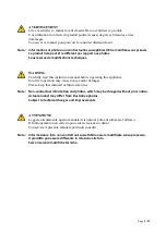 Preview for 2 page of Ribimex 515326 User And Maintenance Manual