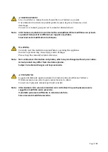 Preview for 2 page of Ribimex 515796 User And Maintenance Manual