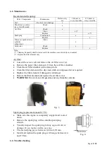 Preview for 18 page of Ribimex 515796 User And Maintenance Manual