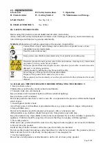 Предварительный просмотр 9 страницы Ribimex 516426 User And Maintenance Manual