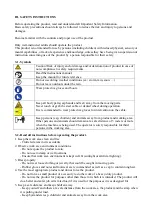 Preview for 11 page of Ribimex 560076 User And Maintenance Manual