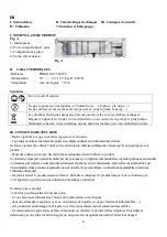 Preview for 2 page of Ribimex 580072 User And Maintenance Manual