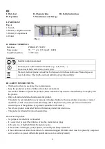 Preview for 5 page of Ribimex 580072 User And Maintenance Manual