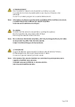 Preview for 2 page of Ribimex 630236 User And Maintenance Manual