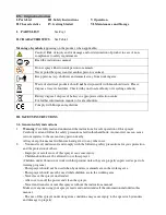 Preview for 9 page of Ribimex 764116 User And Maintenance Manual