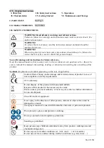 Preview for 10 page of Ribimex 764266 User And Maintenance Manual