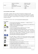 Preview for 4 page of Ribimex PRMPP098 / 518556 User And Maintenance Manual