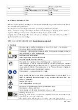 Preview for 21 page of Ribimex PRMPP098 / 518556 User And Maintenance Manual