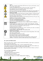 Preview for 22 page of Ribimex Ribiland 042001 User And Maintenance Manual