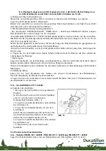 Preview for 60 page of Ribimex Ribiland 042001 User And Maintenance Manual