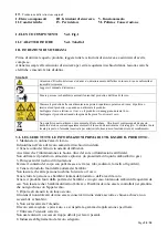 Preview for 20 page of Ribimex Ribiland 100QJD210-0.75 User And Maintenance Manual