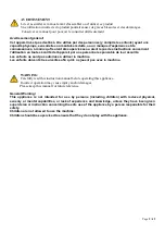 Preview for 2 page of Ribimex Ribiland PRBVB196TH User And Maintenance Manual