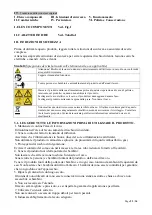 Preview for 23 page of Ribimex Ribiland PRPVC1101/65F User And Maintenance Manual