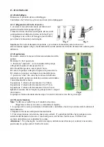 Preview for 18 page of Ribimex RIBILAND PRPVC401SP User And Maintenance Manual