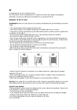 Preview for 9 page of Ribimex Ribitech PE100/200PT User And Maintenance Manual