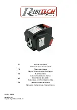 Preview for 1 page of Ribimex RIBITECH PE12V User And Maintenance Manual