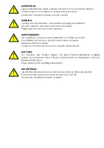 Preview for 2 page of Ribimex Ribitech PRASP61LX2 User And Maintenance Manual