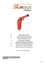 Preview for 1 page of Ribimex Ribitech PRFDP User And Maintenance Manual