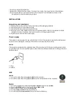 Preview for 5 page of Ricatech PR390 User Manual