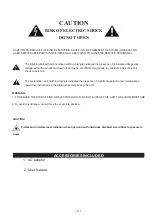 Preview for 2 page of Ricatech REVOLUTION BLACK RTT20 User Manual