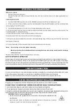 Preview for 4 page of Ricatech REVOLUTION BLACK RTT20 User Manual