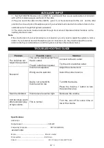 Preview for 5 page of Ricatech REVOLUTION BLACK RTT20 User Manual