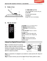 Preview for 3 page of Ricatech RPF75 User Manual