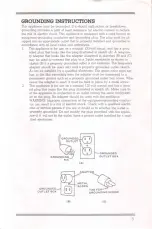 Preview for 4 page of Riccar 2000 Series Operating Instructions Manual