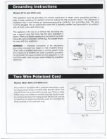 Предварительный просмотр 4 страницы Riccar 8000 series Operating Instructions Manual