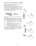 Preview for 33 page of Riccar BL2000 Instruction Manual