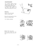 Preview for 41 page of Riccar BL2000 Instruction Manual