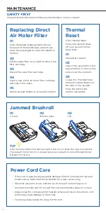 Предварительный просмотр 10 страницы Riccar Brilliance R30D Owner'S Manual