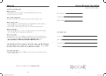 Предварительный просмотр 12 страницы Riccar FreshBreeze RAPL Owner'S Manual