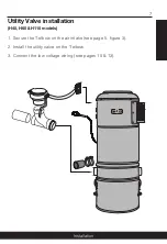 Предварительный просмотр 7 страницы Riccar Hybrid Central Vac Owner'S Manual