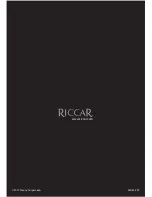 Предварительный просмотр 9 страницы Riccar Immaculate Owner'S Manual