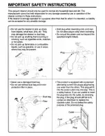 Preview for 5 page of Riccar OMNICLEAN OC1 Owner'S Manual